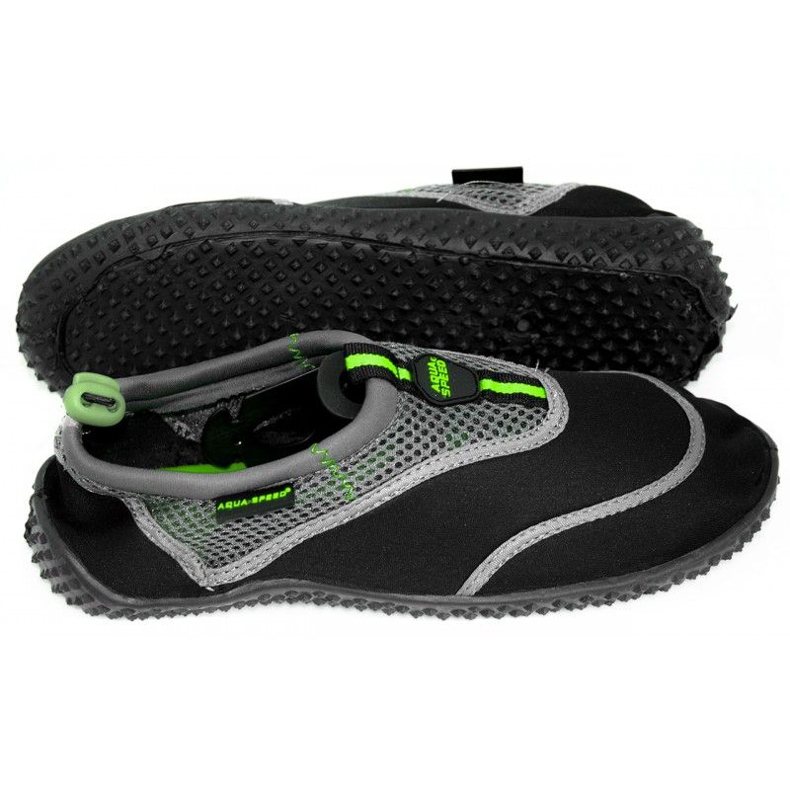 AQUA-SPEED 5A beach shoes ['black', 'black'] black 2