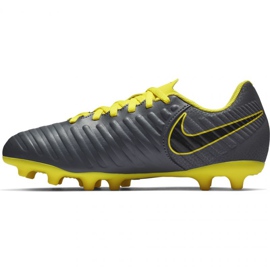 Nike Tiempo Legend 7 Club Mg Jr AO2300-070 football shoes black grey 1