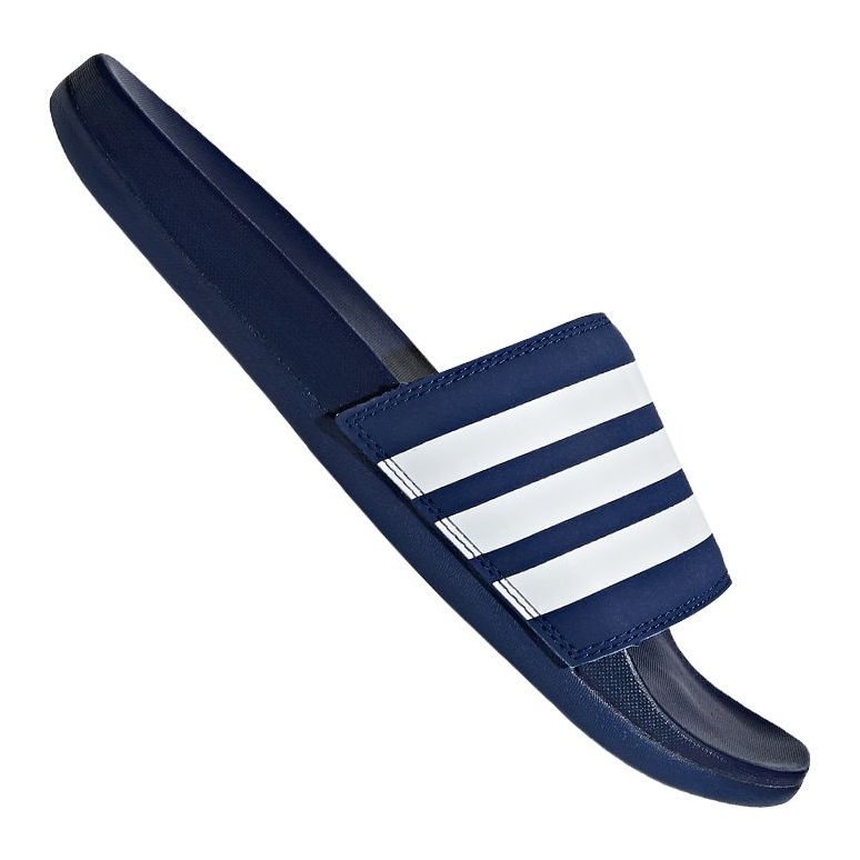 Adidas Adilette Comfort M B42114 slippers white navy blue 2
