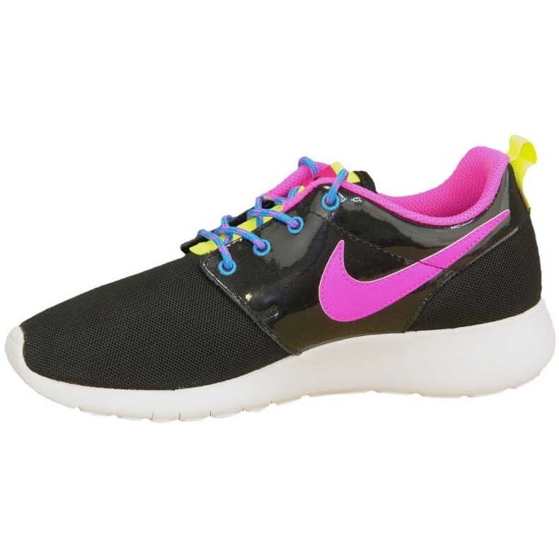 Nike Roshe One Gs W 599729-011 shoes black pink multicolored 1
