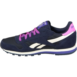 Reebok Classic Leather Jr AR2041 navy blue 1