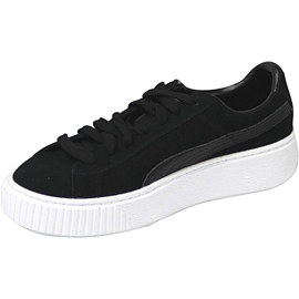 Puma Suede Platform Jr 363663 01 black 1