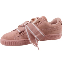 Puma Suede Heart Satin Ii W 364084-03 pink 1 Puma Suede Heart Satin Ii W 364084-03 pink 1