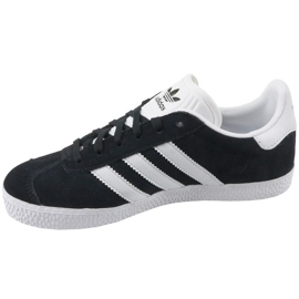 Adidas Gazelle Jr BB2502 shoes black 1