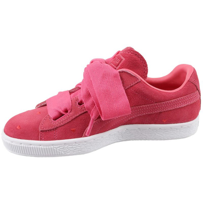 Puma Suede Heart Jr 365135-01 shoes red 1