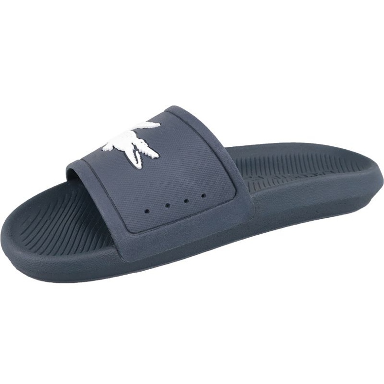 Lacoste Croco Slide 119 1 M 737CMA0018092 navy blue 1 Lacoste Croco Slide 119 1 M 737CMA0018092 navy blue 1