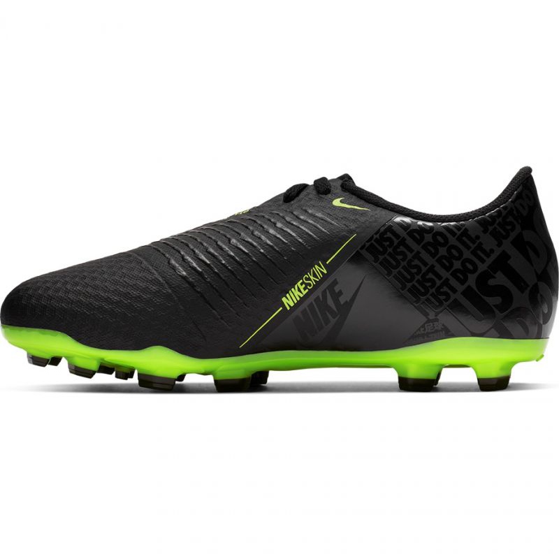 nike football cleats black and green