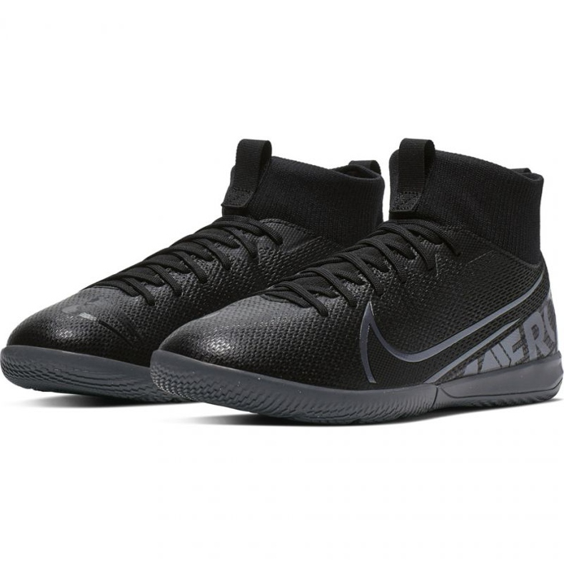 Nike Mercurial Superfly 7 Academy Ic Jr AT8135 001 soccer shoes black 1