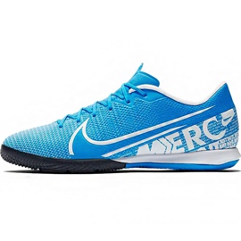 Nike Mercurial Vapor 13 Academy M Ic AT7993 414 soccer shoes blue blue 1