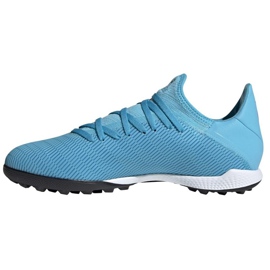 Adidas X 19.3 Tf M F35375 football boots blue blue 1