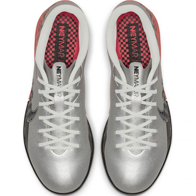 Indoor shoes Nike Mercurial Vapor 13 Academy Neymar Ic Jr AT8139-006 grey shades of grey 1
