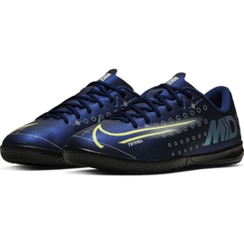 Nike Mercurial Vapor 13 Academy Mds Ic Jr CJ1175 401 football shoe navy blue blue 1