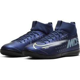 Nike Mercurial Superfly 7 Academy Mds Ic Jr BQ5529 401 football shoe navy blue blue 1