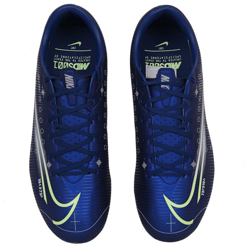 NIKE Nike VAPOR 13 ACADEMY MDS IC - Chaussures futsal Homme blue