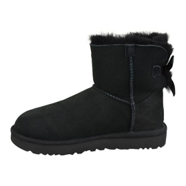 Ugg Mini Bailey Bow Ii W 1016501-BLK Shoes black 1