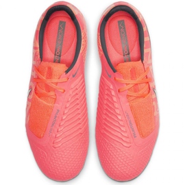 Nike Phantom Venom Elite Fg Jr AO0401 810 soccer shoes multicolored oranges and reds 1