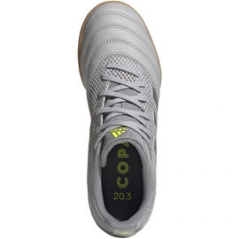 Adidas Copa 20.3 In Sala Jr EF8338 football boots grey shades of grey 1