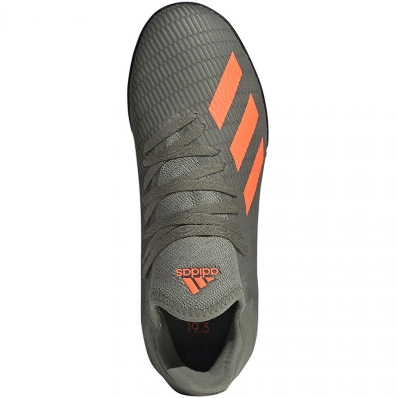 Adidas X 19.3 Tf Jr EF8375 football boots green green 1 Adidas X 19.3 Tf Jr EF8375 football boots green green 1