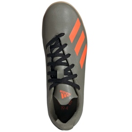 Adidas X 19.4 In Jr EF8379 football boots shades of grey 1