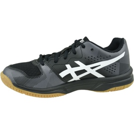 Asics Gel-Tactic Gs Jr 1074A014-003 volleyball shoes black black 1