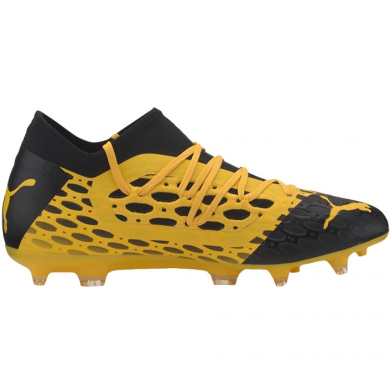 Puma Future 5.3 Netfit Fg Ag M 105756 03 football boots yellow yellow 1