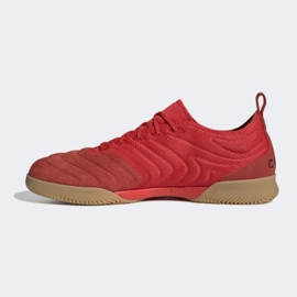 Indoor shoes adidas Copa 20.1 In M G28623 red oranges and reds 1