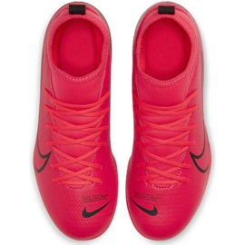 Nike Mercurial Superfly 7 Club FG / MG Jr AT8150-606 soccer shoes red oranges and reds 1