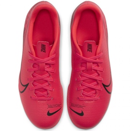 Nike Mercurial Vapor 13 Club FG / MG Jr AT8161-606 soccer shoes multicolored oranges and reds 1