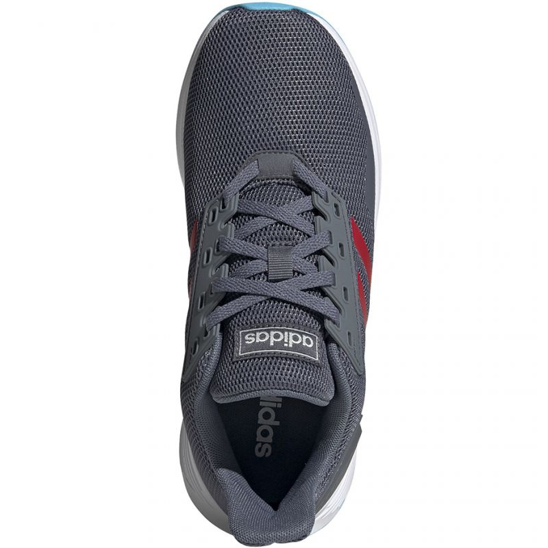 Adidas Duramo 9 K JR EG7899 shoes - Red and Gray