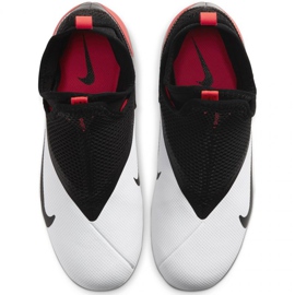Nike Phantom Vsn 2 Academy Df FG / MG Jr CD4059-106 football shoes white white 1