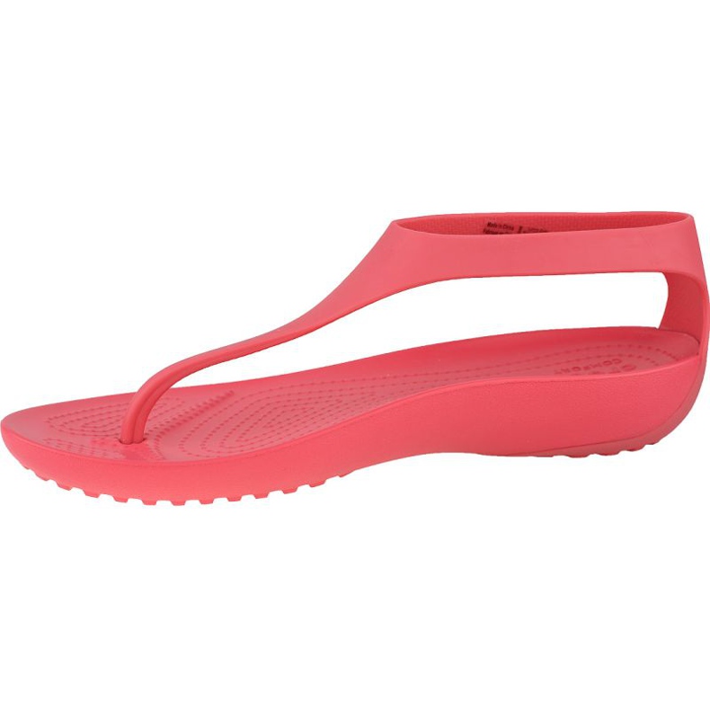 Sandals, flip-flops Crocs Serena Flip W 205468-611 red 1