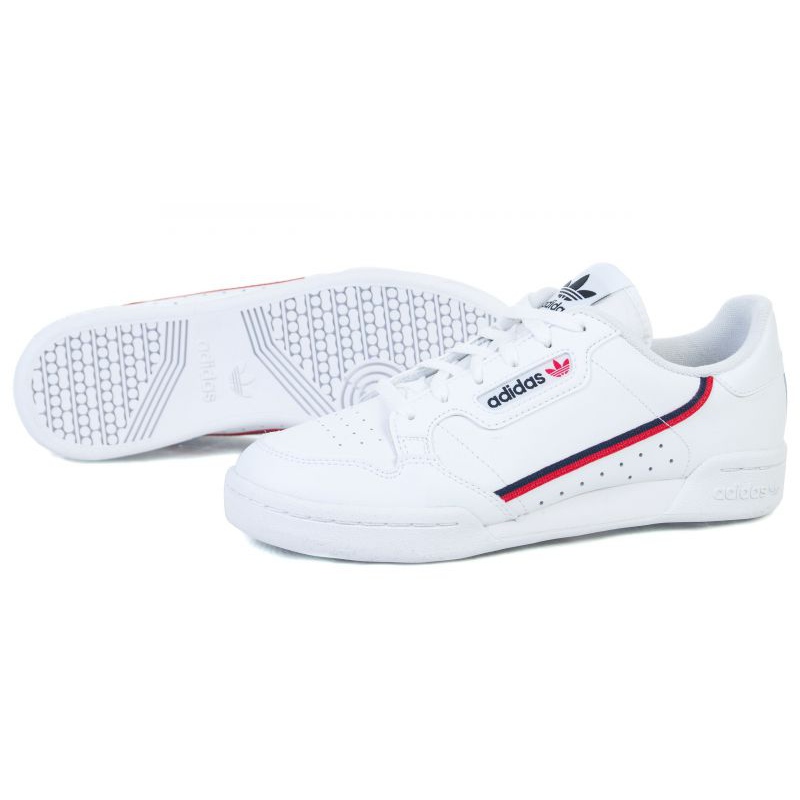 Adidas continental white junior sales