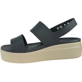 Crocs Brooklyn Low Wedge W 206453-07H navy blue 1