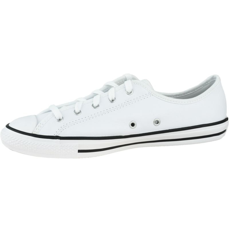 Bevæger sig mode Lærerens dag Converse Chuck Taylor All Star Dainty Ox W 564984C white grey - KeeShoes
