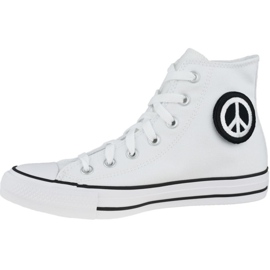Converse Chuck Taylor All Star Hi Peace W 167892C shoes white 1