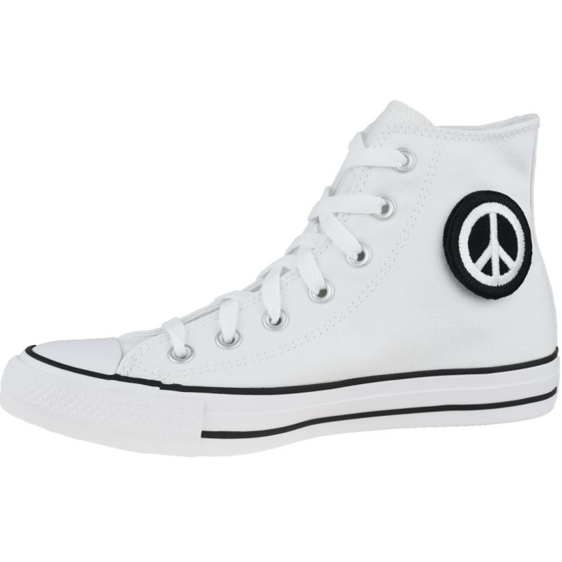 Converse Chuck Taylor All Star Hi Peace W 167892C shoes white 1
