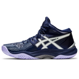 Asics Sky Elite Ff Mt W 1052A023-400 volleyball shoes graphite, navy blue blues and navy blue 1 Asics Sky Elite Ff Mt W 1052A023-400 volleyball shoes graphite, navy blue blues and navy blue 1