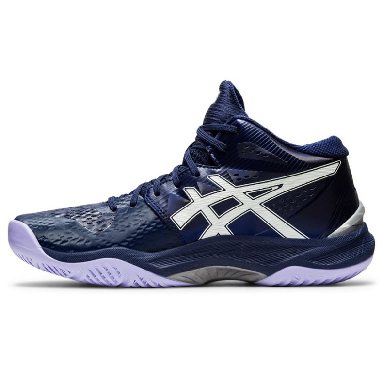 Asics Sky Elite Ff Mt W 1052A023-400 volleyball shoes graphite, navy blue blues and navy blue 1 Asics Sky Elite Ff Mt W 1052A023-400 volleyball shoes graphite, navy blue blues and navy blue 1