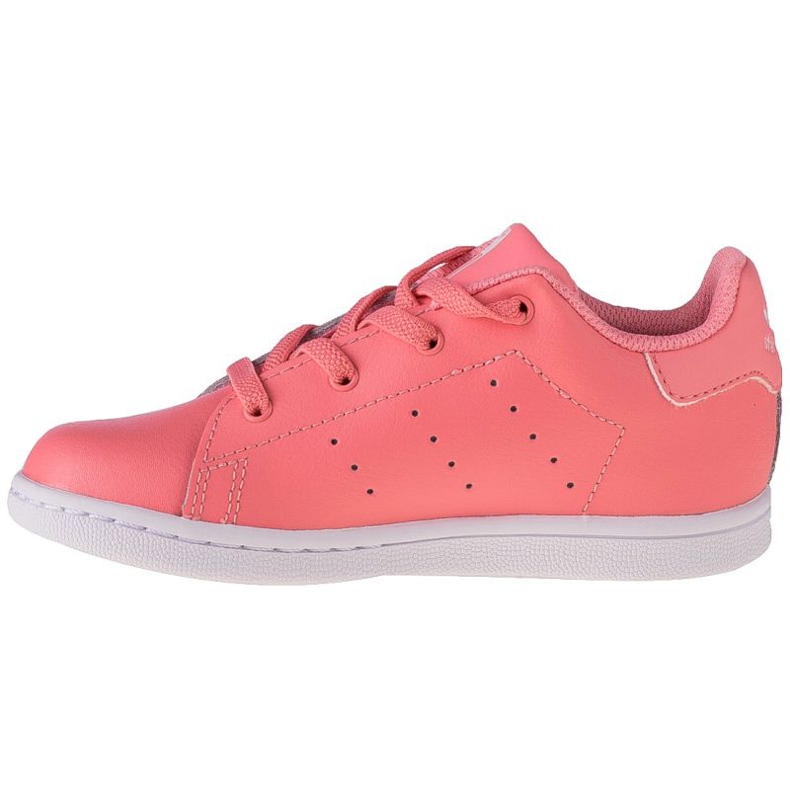 Adidas Stan Smith El K EF4928 shoes pink grey 1 Adidas Stan Smith El K EF4928 shoes pink grey 1