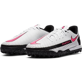 Nike Phantom Gt Academy Tf Jr CK8484-160 football shoe multicolored white 1