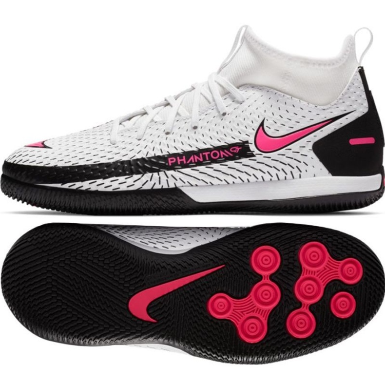 Indoor shoes Nike Phantom Gt Academy Df In Jr CW6693-160 white white 1