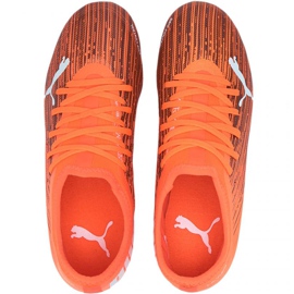 Puma Ultra 3.1 Fg Ag Jr 106098 01 football boots multicolor, orange oranges and reds 2