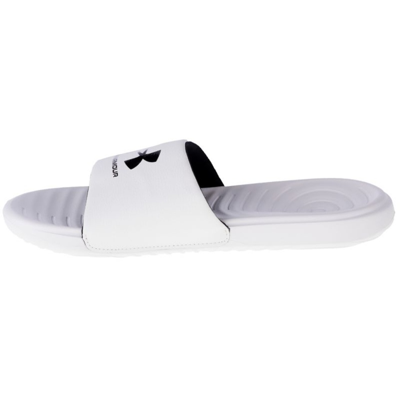Under Armour Under Armor Ansa Fixed Slides 3023761-103 white 1