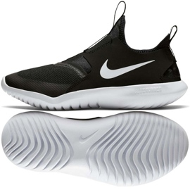 Running shoes Nike Flex Runner Jr AT4662 001 black 1