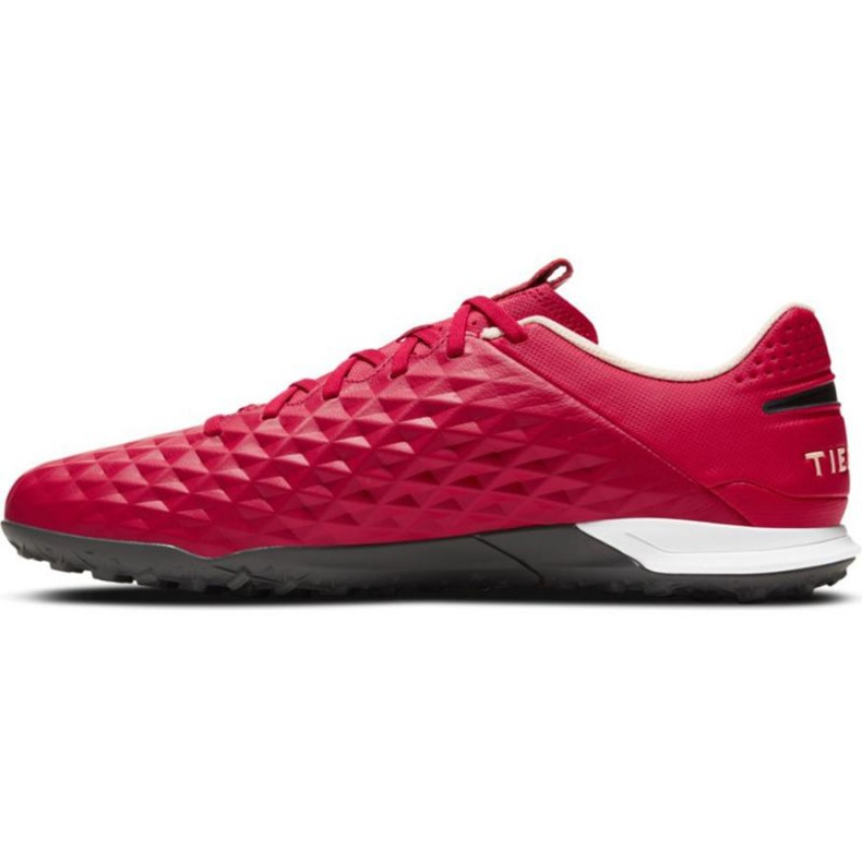 Nike Tiempo Legend 8 Academy Tf M AT6100 608 football shoe red oranges and reds 1