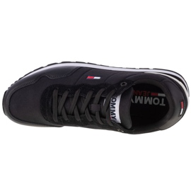 Tommy Hilfiger Jeans Lifestyle Mix Runner M EM0EM00578-BDS shoes black 2