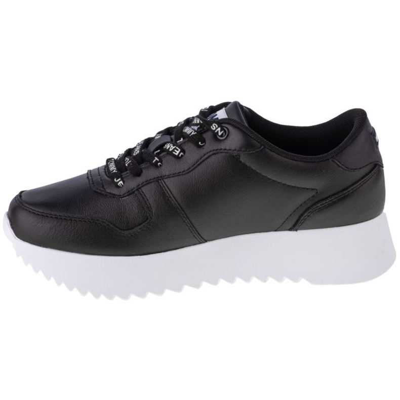 Tommy Hilfiger High Cleated Leather W EN0EN01120-BDS shoes black 1