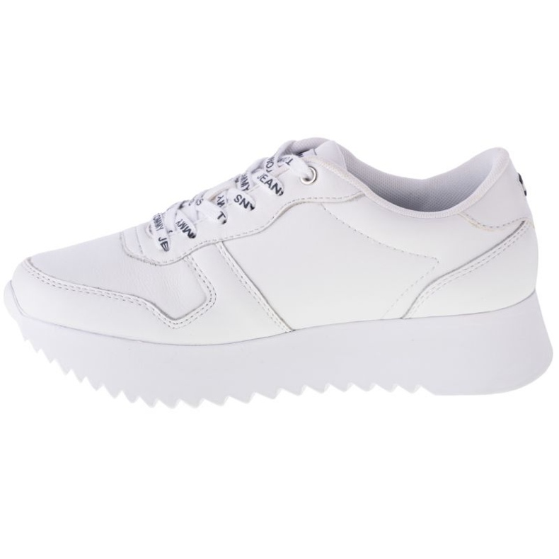 Tommy Hilfiger High Cleated Leather W EN0EN01120-YBR white 1