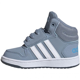 Adidas Hoops Mid 2.0 Jr FW4922 shoes blue 1 Adidas Hoops Mid 2.0 Jr FW4922 shoes blue 1