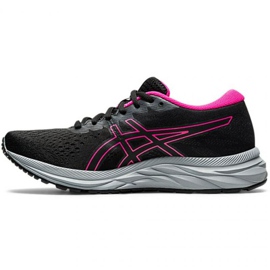 Asics Gel Excite 7 W 1012A562 005 running shoes black pink 1 Asics Gel Excite 7 W 1012A562 005 running shoes black pink 1